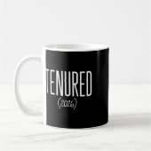Tenure 2026 Gratulation zur Festanstellung Profess Kaffeetasse (Links)