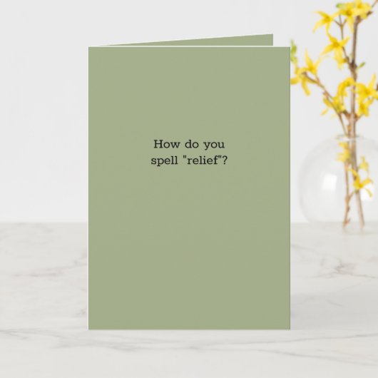 Tenure Gratulation Professor Werbeaktion Academy Karte (Gelbe Blume)