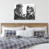 Tenzing Norgay Edmund Hillary Everest 1953 Leinwanddruck (Insitu (Schlafzimmer))