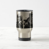 Tenzing Norgay Edmund Hillary Everest 1953 Reisebecher (Mittel)