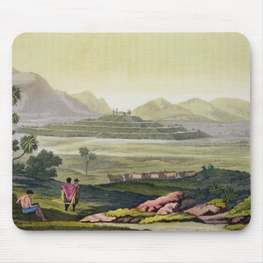 Teocalli, der große Tempel bei Tenochtitlan, Mousepad (Vorne)