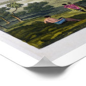 Teocalli, der Große Tempel in Tenochtitlan, Mexiko Poster (Ecke)