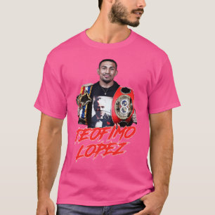 Teofimo Lopez 4 Belts Leichtathletik-Champion T-Shirt