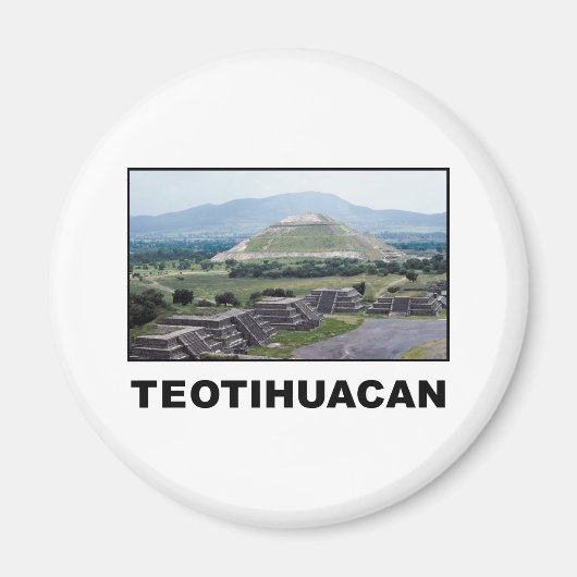 Teotihuacan Magnet (Vorne)