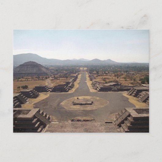 Teotihuacan Postkarte (Vorderseite)