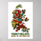 Tepeyollotl Poster (Vorne)