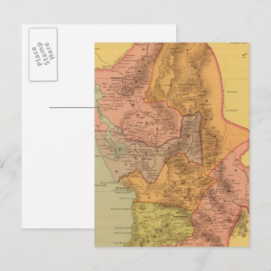 Tepic, Nayarit Postkarte (Vorne/Hinten)