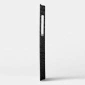 Teppich aus schwarzem und grauem Bereich Case-Mate iPhone Hülle (Rückseite / Links)