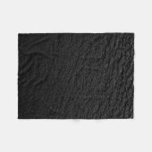 Teppich aus schwarzem und grauem Bereich Fleecedecke (Vorderseite (Horizontal))