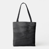 Teppich aus schwarzem und grauem Bereich Tasche (Rückseite)