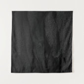Teppich aus schwarzem und grauem Bereich Wandteppich (Vorderseite (Horizontal))