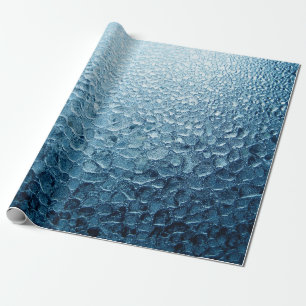 Teppich aus schwarzem und grauem Blumenbereich Geschenkpapier