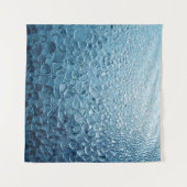 Teppich aus schwarzem und grauem Blumenbereich Wandteppich (Vorderseite (Horizontal))