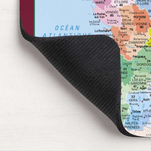 Teppich-de-Maus Frankreich Mousepad (Ecke)