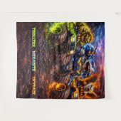 Teppich der Beast Riders Wandteppich (Vorderseite (Horizontal))