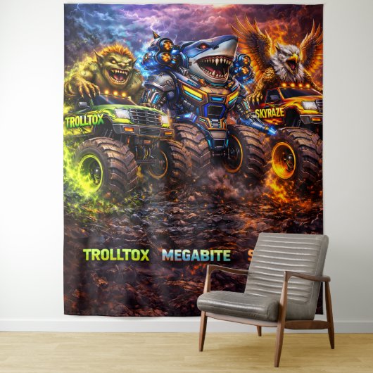 Teppich der Beast Riders Wandteppich (Beispiel)