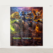 Teppich der Beast Riders Wandteppich (Vorderseite)