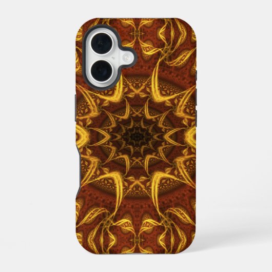 Teppich der Sonne iPhone 16 Hülle (Rückseite)