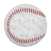Teppich-Design 36 Baseball (Vorderseite Links)