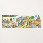 Teppich für Lehrspiele - Sintflut Yogamatte (Rückseite (Horizontal))