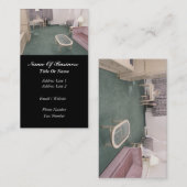 Teppich-Installations-Visitenkarte Visitenkarte (Vorne/Hinten)