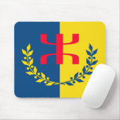 Teppich Maus kabylische Fahne Mousepad (Mit Mouse)