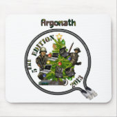 Teppich Maus Lan von Weihnachten Argonath Mousepad (Vorne)