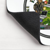 Teppich Maus Lan von Weihnachten Grouik Mousepad (Ecke)