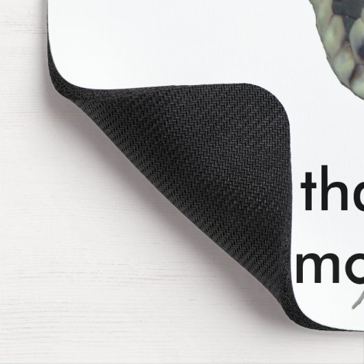 Teppich-Pythonschlangeregel Mousepad (Ecke)