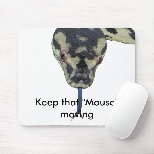 Teppich-Pythonschlangeregel Mousepad (Mit Mouse)