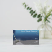 Teppich-Reinigung Visitenkarte (Stehend Vorderseite)