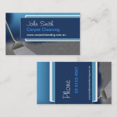 Teppich-Reinigung Visitenkarte (Vorne/Hinten)