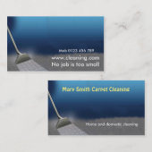 Teppich-Reinigungs-Visitenkarte Visitenkarte (Vorne/Hinten)