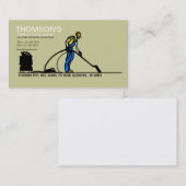 Teppich-Reinigungs-Visitenkarte Visitenkarte (Vorne/Hinten)