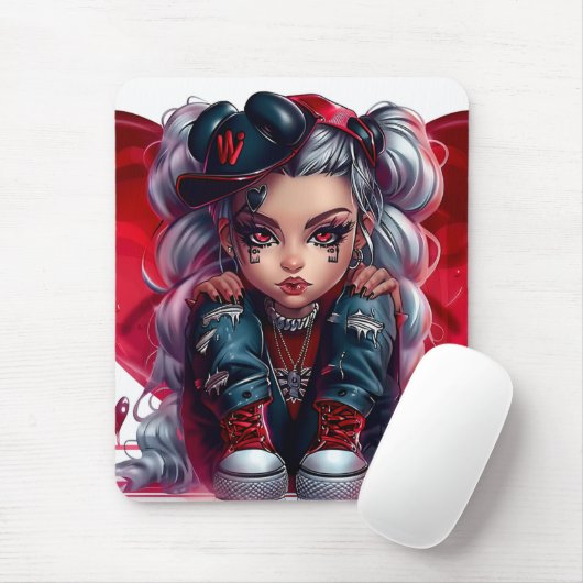 Teppich Sourie Atmosphere Melancholic 4 Mousepad (Mit Mouse)
