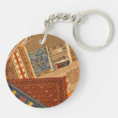 Teppichauflage Nah Schlüsselanhänger (Rückseite)