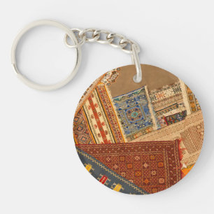 Teppichauflage Nah Schlüsselanhänger