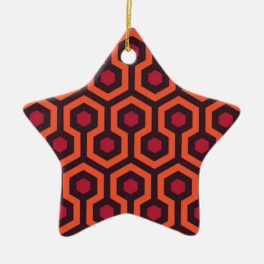 Teppichausschnitte für Horror Keramik Ornament (Vorne)
