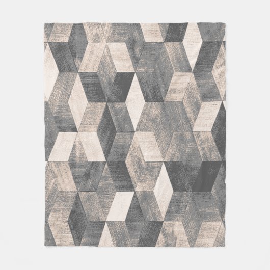 Teppichbathmat und Rug Boho Style Ethnic Design pa Fleecedecke (Vorderseite)