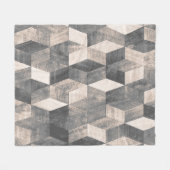 Teppichbathmat und Rug Boho Style Ethnic Design pa Fleecedecke (Vorderseite (Horizontal))