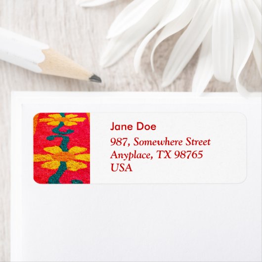 Teppichboden für Blume (Insitu)