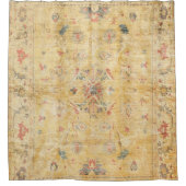 Teppichboden Gewölbe  Duschvorhang (Vorderseite)