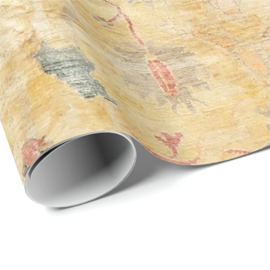 Teppichboden Gewölbe Geschenkpapier (Rolleneckpunkt)