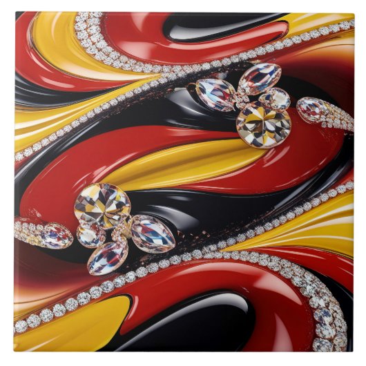 Teppichboden mit belgischem Farbdesign Fliese (Vorderseite)