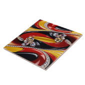 Teppichboden mit belgischem Farbdesign Fliese (Seite)