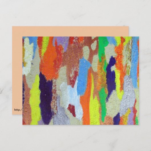 Teppichboden Postkarte (Vorne/Hinten)