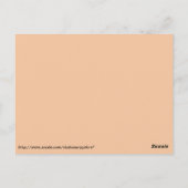 Teppichboden Postkarte (Rückseite)