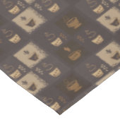 Teppichboden Tischdecke (Schrägansicht)