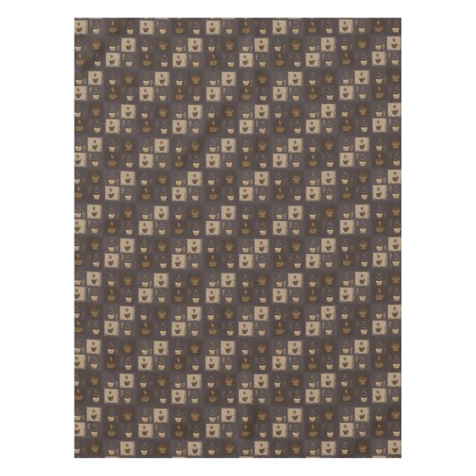 Teppichboden Tischdecke (Vorderseite)