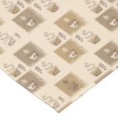 Teppichboden Tischdecke (Schrägansicht)